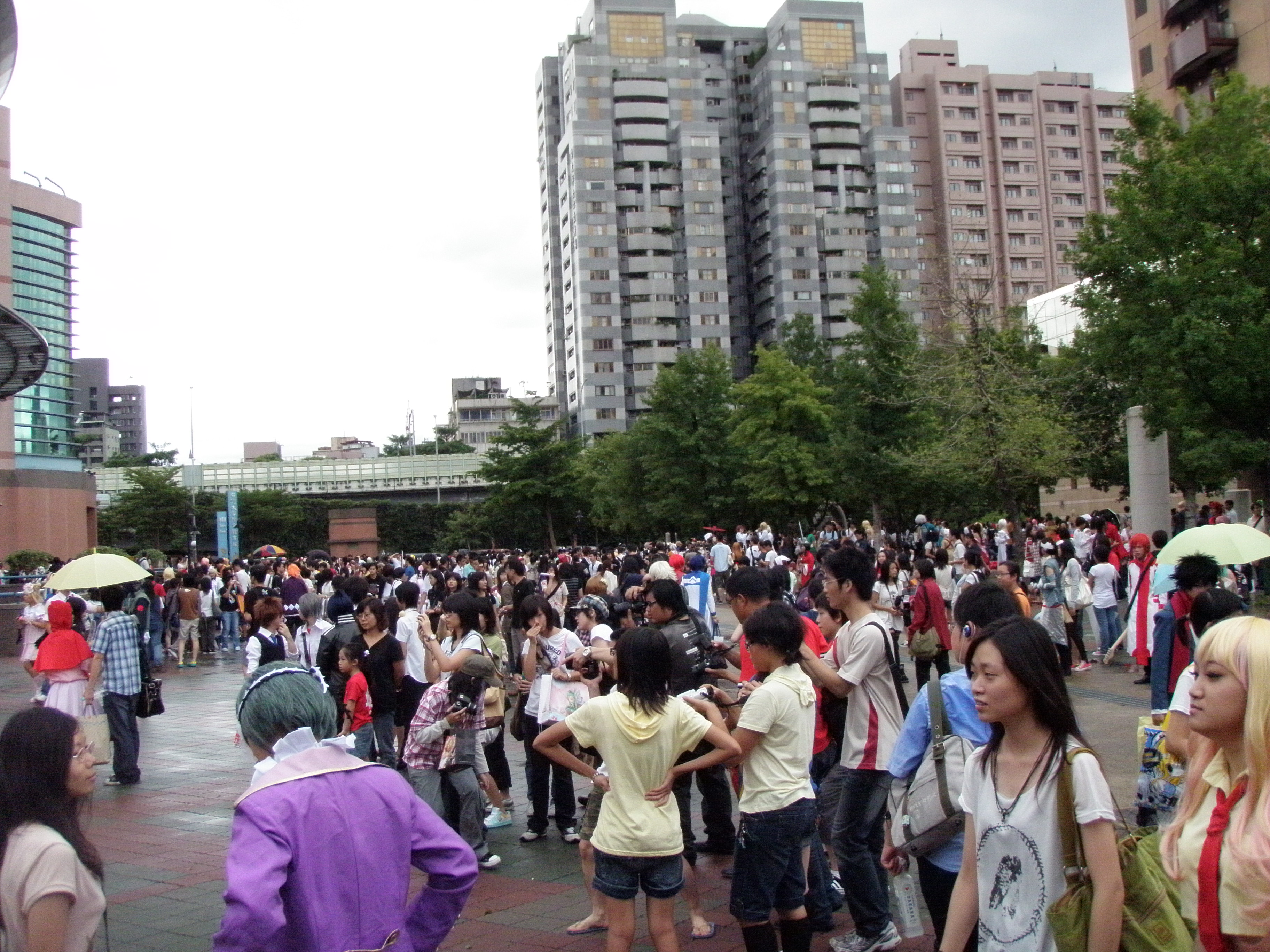 Outside NTU Sports center